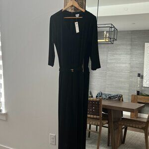 Chico's Travelers Slinky Jumpsuit Women's Black - Classic